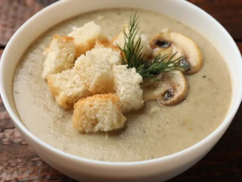 velouté de champignons thermomix onctueux