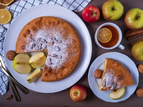 quatre-quart aux pommes moelleux