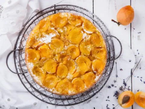 tarte amandine mirabelle dorée au four