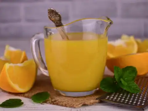 Orangeade rafraîchissante