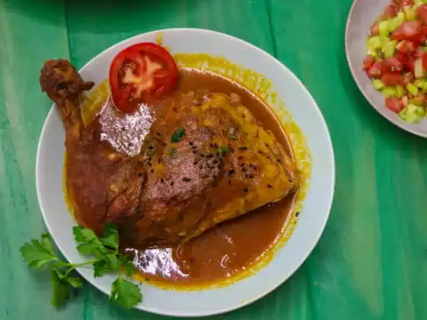 Cuisses de poulet au four