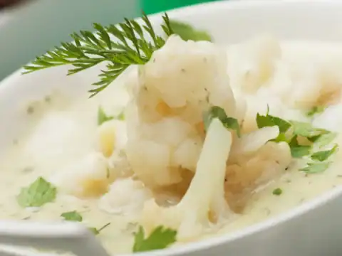 Soupe de chou-fleur onctueuse
