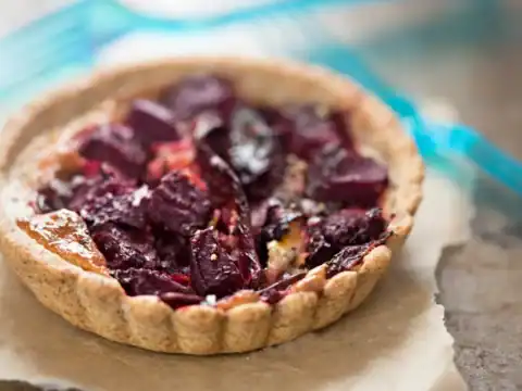 tartelette à la betterave