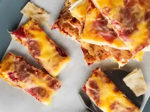 Tarte pastrami